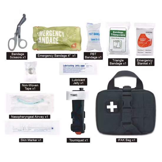 Bolsa médica táctica militar