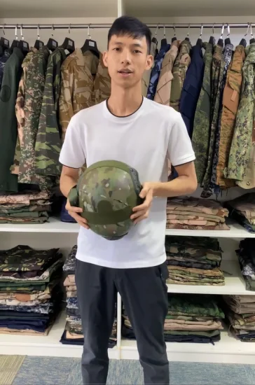 Bolso a prueba de balas táctico militar del casco del camuflaje balístico personalizado del desierto de Xinxing